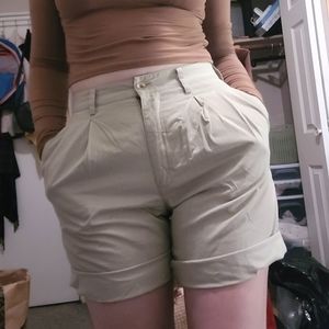Vintage High Waisted Mom Shorts